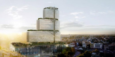 Le futur Palais de Justice à Paris