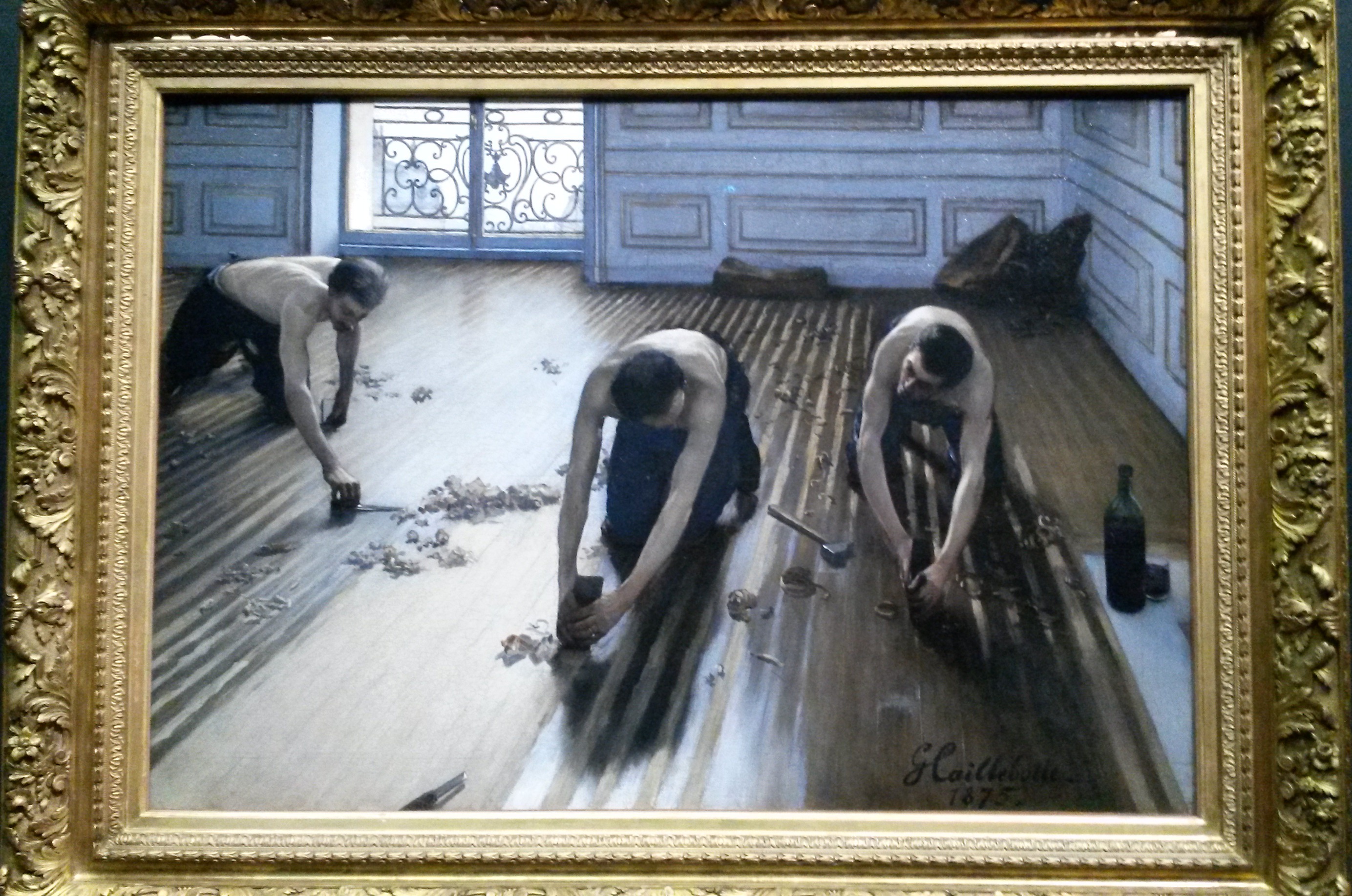 Top 15 Best Works From The Mus E D Orsay PARISCityVISION   4 Les Raboteurs De Parquet 